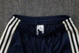 25-26 JUV Royal blue Half Pull Tracksuit #B2503(半拉链)
