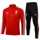 25-26 LIV Red Half Pull Tracksuit #B2509(半拉链)