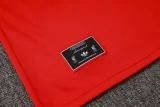 25-26 LIV Red Half Pull Tracksuit #B2509(半拉链)