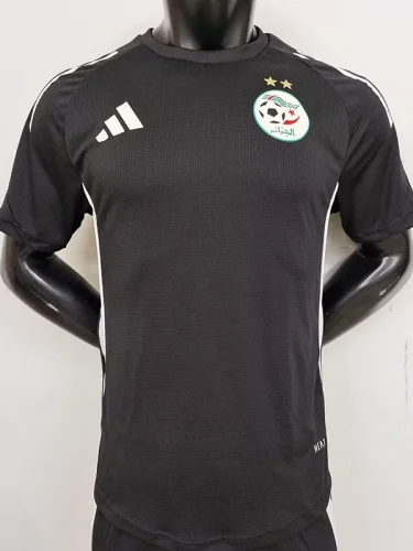 25-26 Algeria Black Player Version Training Shirts #A38