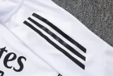 25-26 RMA White Half Pull Tracksuit #B2505(半拉链)
