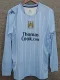 2007-2008 Man City Home Long Sleeve Retro Soccer Jersey(长袖)
