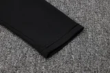 25-26 Portugal Black green Half Pull Tracksuit #B2507(半拉链)