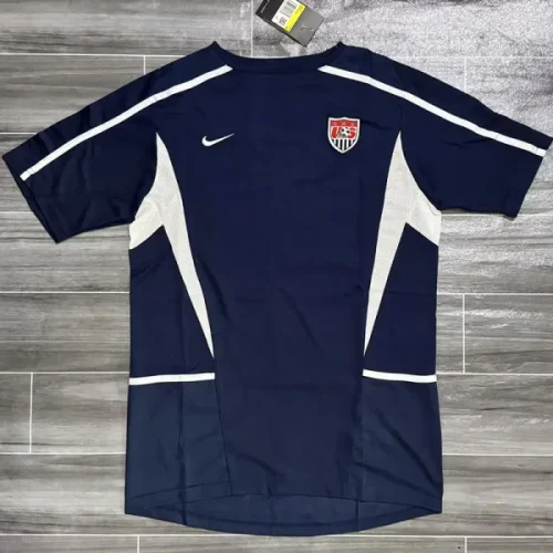 2002 USA Away Retro Soccer Jersey