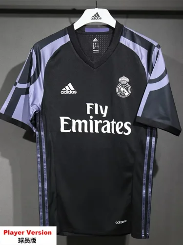 2016-2017 RMA Away Player Version 球员Retro Soccer Jersey