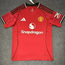 25-26 Man Utd Home 1:1 Fans Soccer Jersey