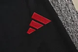 25-26 Internacional Black Kids Half Pull Tracksuit (童装)(半拉链)