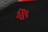 25-26 Internacional Black Kids Half Pull Tracksuit (童装)(半拉链)