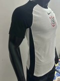 25-26 Corinthians White Player Version Soccer Jersey