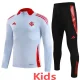 25-26 Internacional Grey Kids Half Pull Tracksuit (重装)(半拉链)
