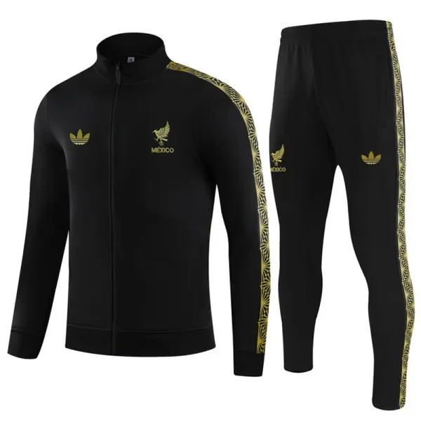 25-26 Mexico Black Jacket Tracksuit