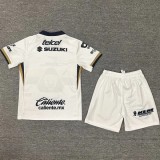 25-26 Pumas UNAM Home Kids Soccer Jersey