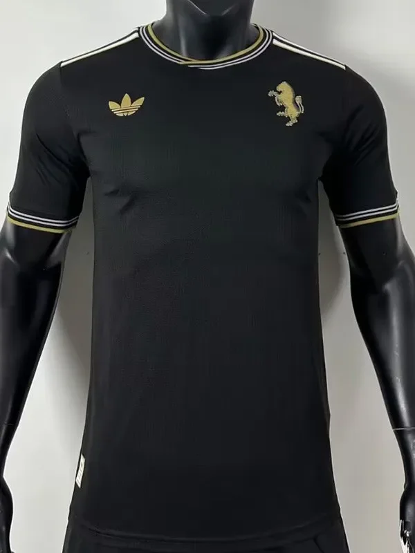 25-26 JUV Black Player Version Soccer Jersey