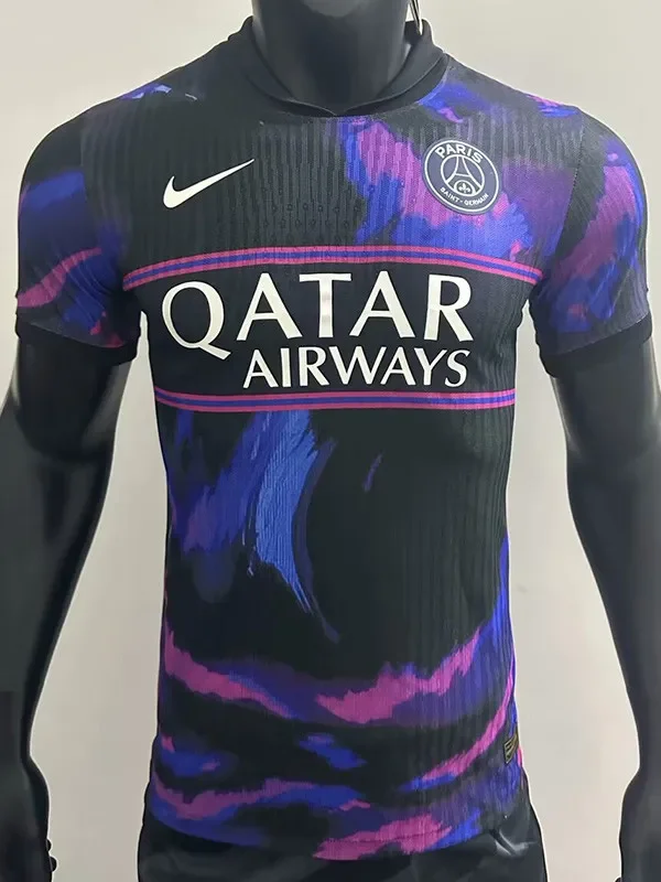 25-26 PSG Purple Black Special Edition Player Version Training Shirts