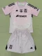 25-26 Tigres UANL Pink GoalKeeper Kids Soccer Jersey