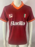 1983-1984 Roma Home Retro Soccer Jersey