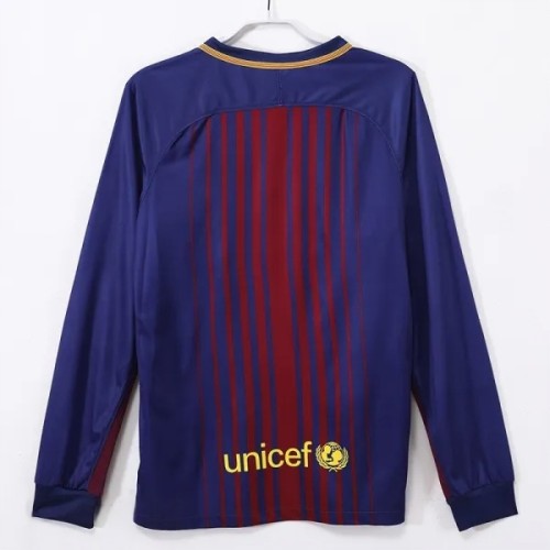 2017-2018 BAR Home Long sleeve Retro soccer Jersey (长袖)