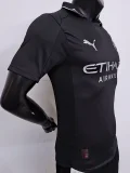 25-26 Man City Black Player Version Soccer Jersey