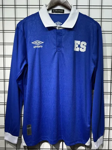 25-26 Salvador Home Long sleeve Soccer Jersey(长袖)