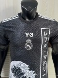 25-26 RMA Black Special Edition Player Version Training Shirts *Y3海浪