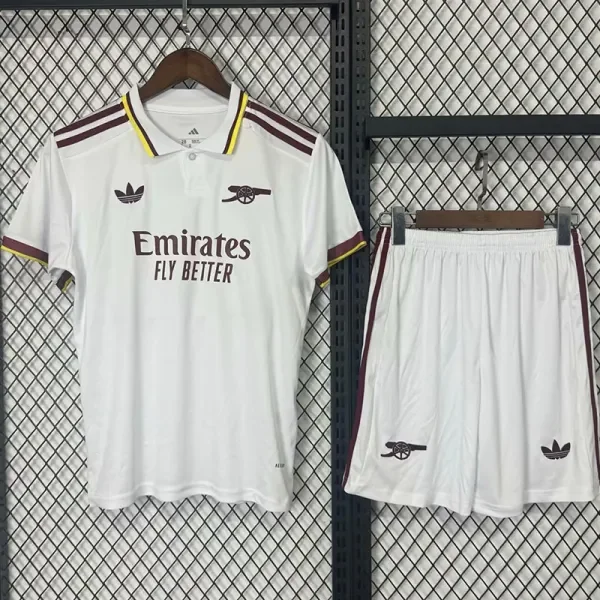 25-26 ARS White kids Soccer Jersey