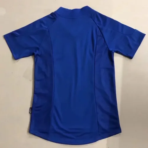 2002 France Home Retro Soccer Jersey