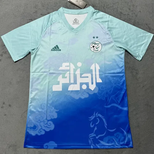 25-26 Algeria Blue Special Edition Fans Training Shirts