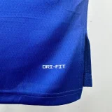 24-25 BUCKS LILLARD #0 Blue City Edition Top Quality Hot Pressing NBA Jersey(V领)