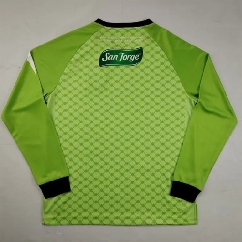 25-26 Deportivo Palestino Fluorescent Green Long Sleeve Soccer Jersey (长袖)