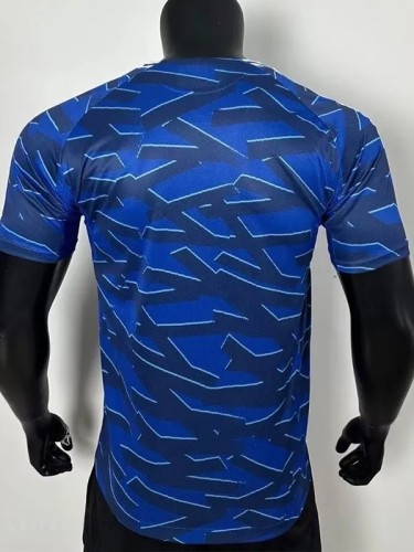 25-26 Schalke 04 Blue Special Edition Player Version Soccer Jersey