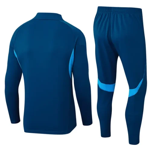 2025 AD Dark blue Half Pull Tracksuit #06(半拉链)