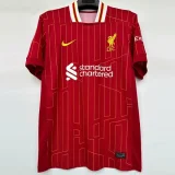 24-25 LIV Home Print CHAMPIONS # 20 Fans Soccer Jersey