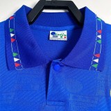 1994 Italy Home Long Sleeve Retro Soccer Jersey(长袖)