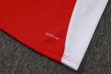 2025 AD Red Half Pull Tracksuit #06(半拉链)
