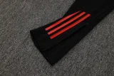 2025 AD Red Half Pull Tracksuit #06(半拉链)