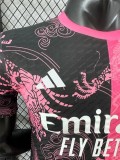 25-26 RMA Pink Black Special Edition Player Version Training Shirts (粉龙纹)