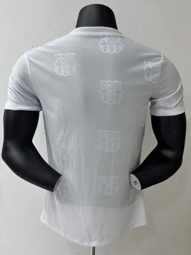 25-26 BAR White Special Edition Player Version Training Shirts (标队印花)