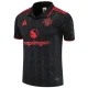 25-26 Man Utd Black Polo Short sleeve