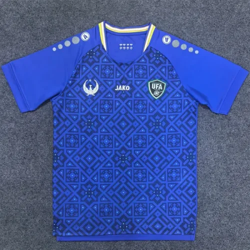 25-26 Uzbekistan Home Fans Soccer Jersey