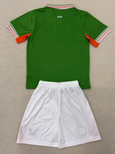 25-26 lreland Home Kids Soccer Jersey
