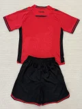 25-26 Albania Home Kids Soccer Jersey