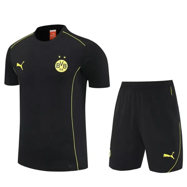 25-26 Dortmund Black Training Short Suit