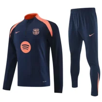 25-26 BAR Royal blue Half Pull Tracksuit (半拉链)