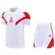 25-26 Bayern White Training Short Suit