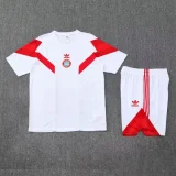 25-26 Bayern White Training Short Suit