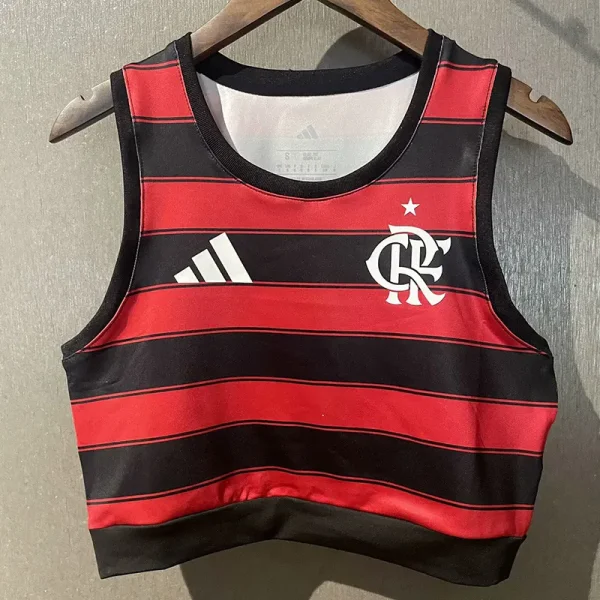 25-26 Flamengo Home Women Yoga Vest (女)