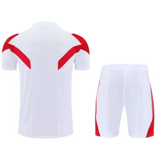 25-26 Bayern White Training Short Suit