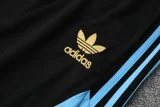 25-26 Argentina Black Training Short Suit