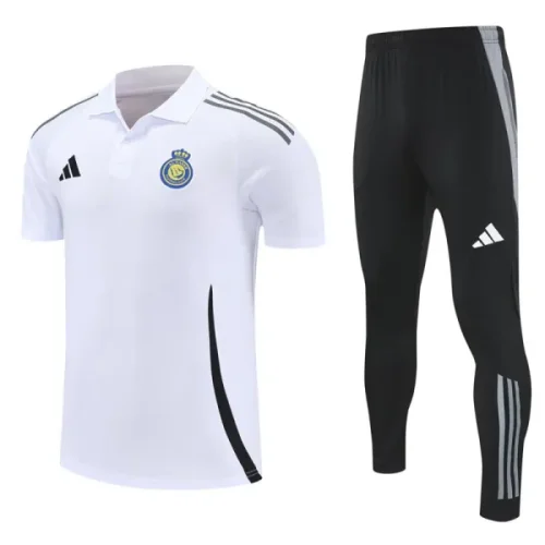 25-26 AL-Nassr White Polo Tracksuit