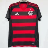 25-26 Flamengo Home Print Sponsor Fans Soccer Jersey